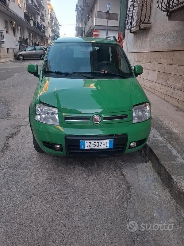 Usata Fiat Panda 4x4 2012 Verde Utilitaria