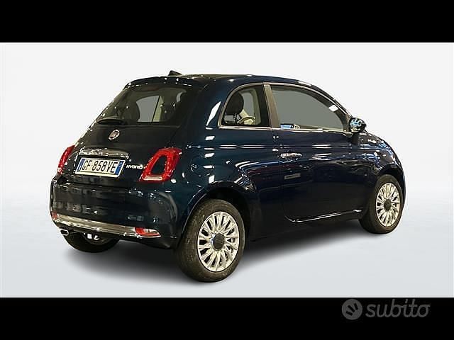 Usata Fiat 500 70 CV (51 kW) 2021 Verde scuro Utilitaria