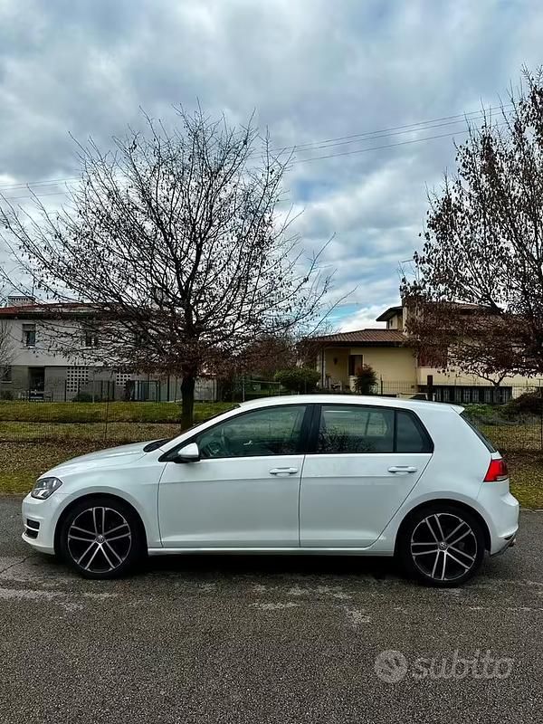 Usata VW Golf VII 2014 Bianco Berlina