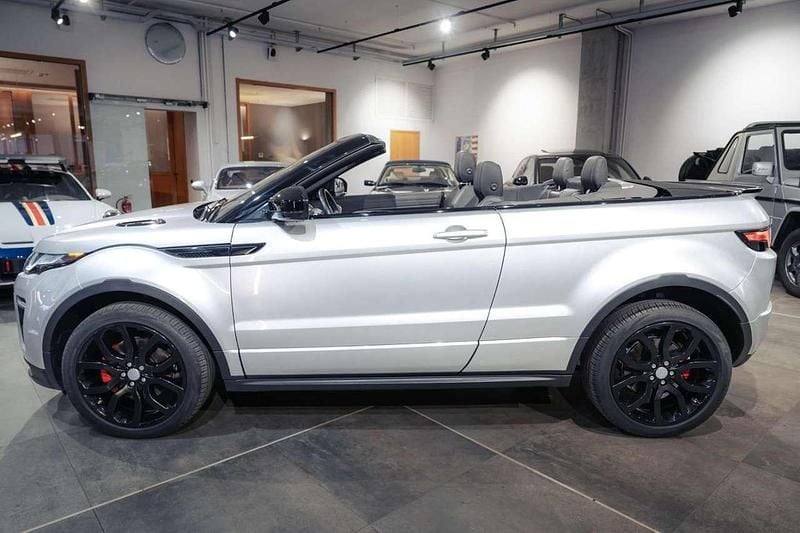 Usata Land Rover Range Rover evoque HSE Dynamic 241 CV (177 kW) 2018 Argento Cabrio