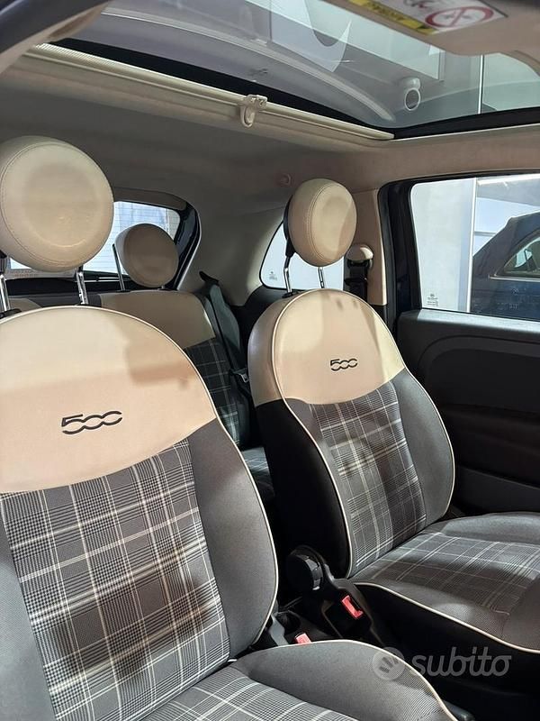 Usata Fiat 500 69 CV (50 kW) 2017 Blu Berlina