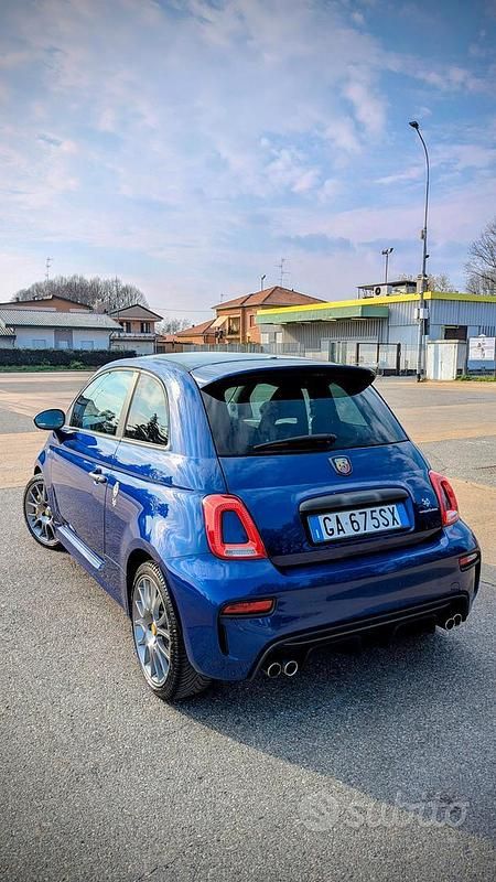 Usata Abarth 595 Competizione 180 CV (132 kW) 2019 Blu Utilitaria