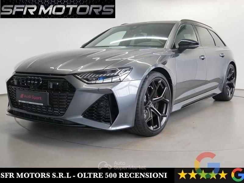 Usata Audi RS6 Performance 630 CV (463 kW) 2024 Gray Station wagon