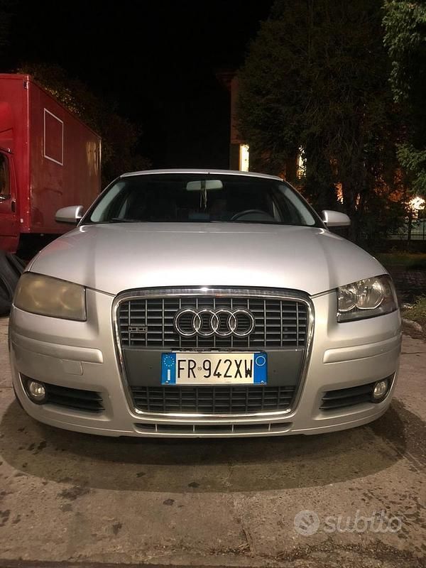 Usata Audi A3 Attraction 140 CV (102 kW) 2007 Grigio Utilitaria