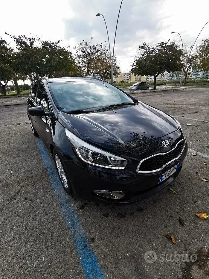 Usata Kia Ceed Sportswagon 128 CV (94 kW) 2015 Nero Station wagon