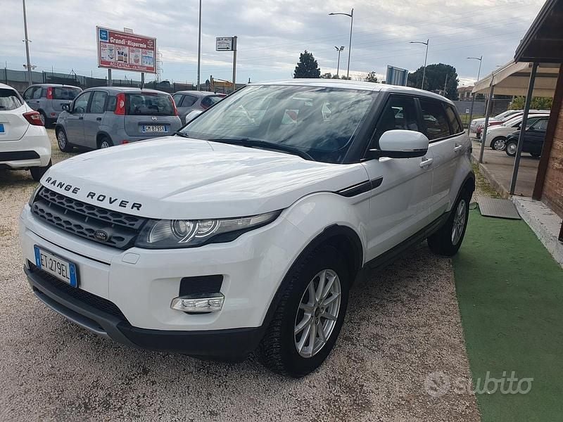 Usata Land Rover Range Rover evoque Prestige 150 CV (110 kW) 2013 Bianco SUV