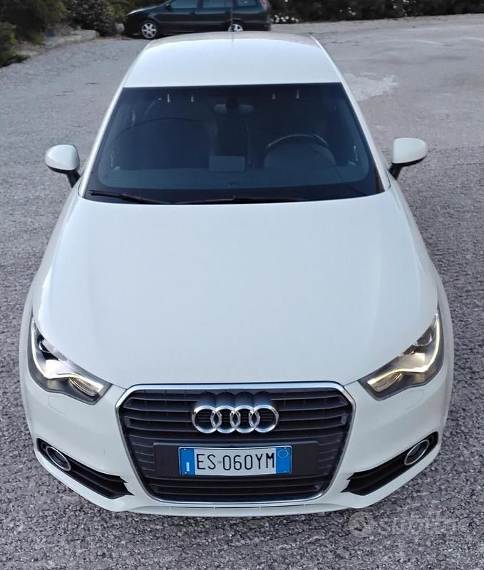 Usata Audi A1 S-Line 86 CV (63 kW) 2014 Bianco Utilitaria