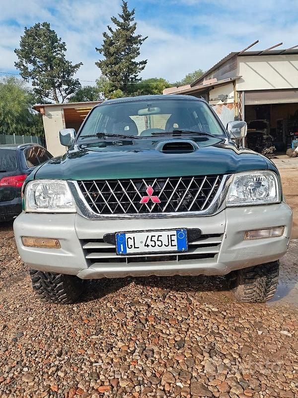 Usata Mitsubishi L200 2004 Verde Pick-up
