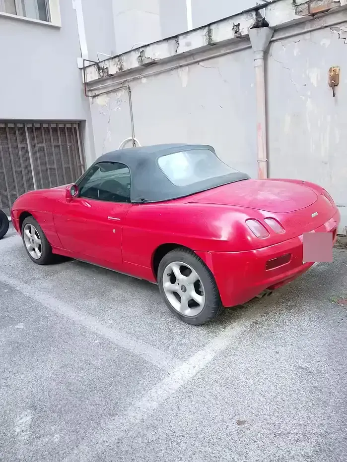 Usata Fiat Barchetta 131 CV (96 kW) 1998 Rosso Cabrio