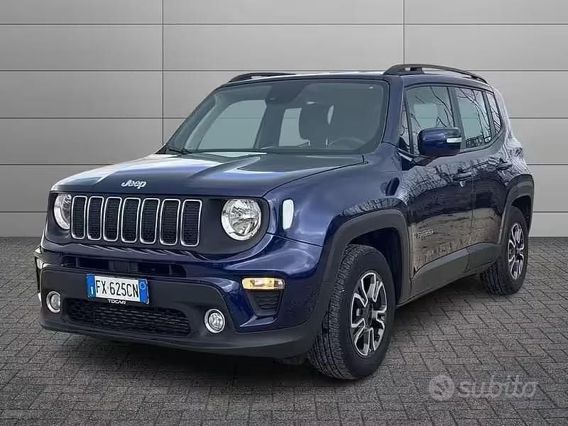Usata Jeep Renegade Longitude 120 CV (88 kW) 2019 Blu/azzurro SUV