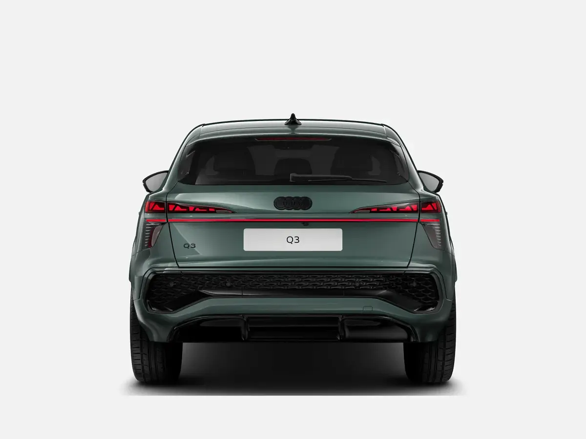 Nuova Audi Q3 Sportback S-Line 272 CV (200 kW) 2026 Verde salvia metallizzato SUV