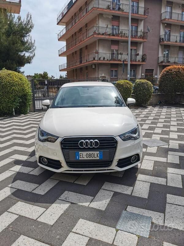 Usata Audi A1 86 CV (63 kW) 2012 Bianco Utilitaria