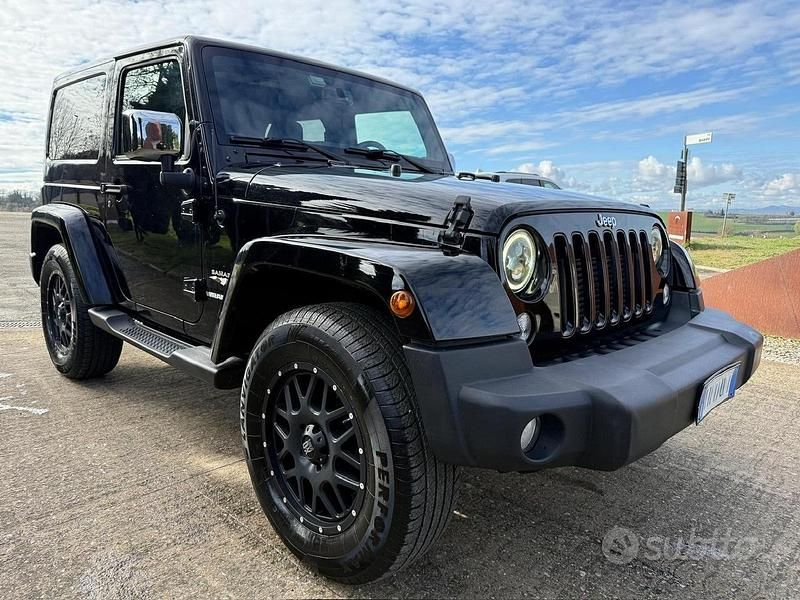 Usata Jeep Wrangler Sahara 200 CV (147 kW) 2018 Nero SUV