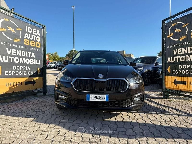 Usata Skoda Fabia Ambition 80 CV (58 kW) 2022 Nero Utilitaria