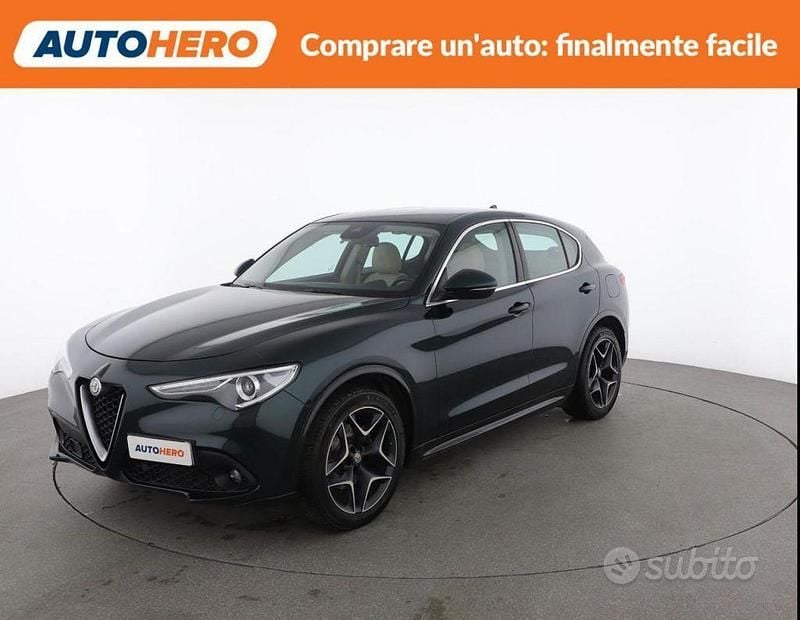 Usata Alfa Romeo Stelvio Ti 210 CV (154 kW) 2021 Verde SUV