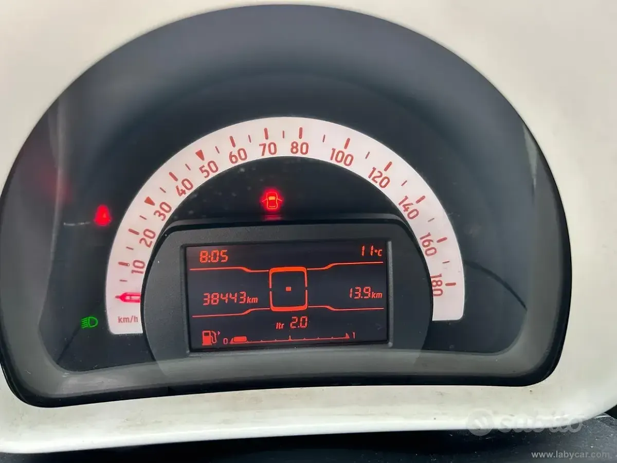Usata Smart ForFour Passion 71 CV (52 kW) 2017 Bianco Utilitaria