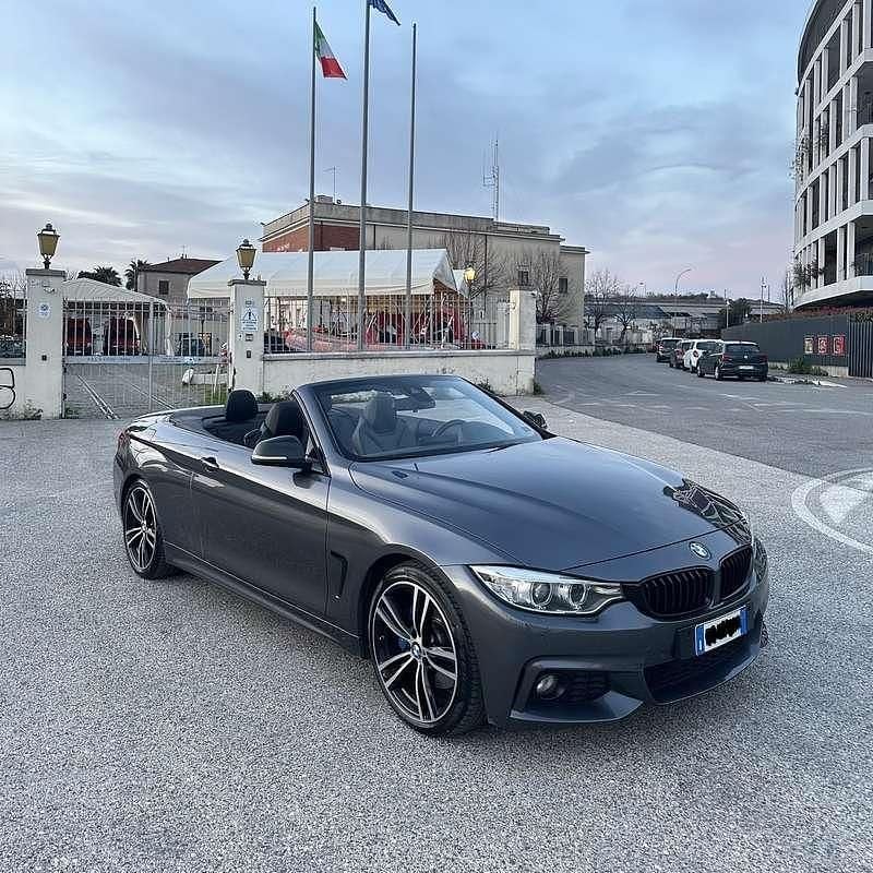 Usata BMW 420 M Sport 184 CV (135 kW) 2014 Grigio Cabrio