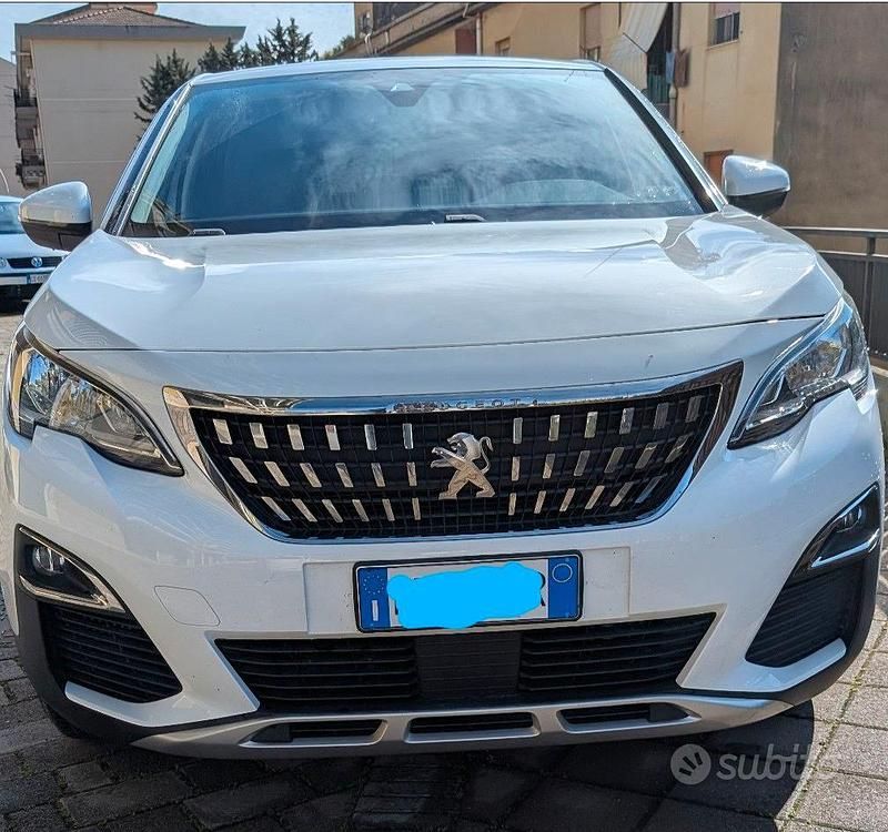 Usata Peugeot 3008 Active 131 CV (96 kW) 2018 Bianco SUV