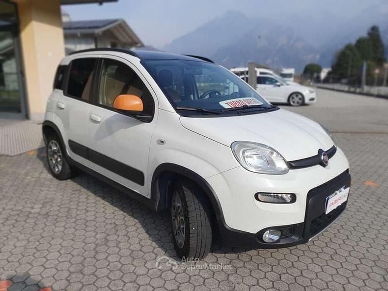 Usata Fiat Panda 4x4 S 75 CV (55 kW) 2014 Bianco Utilitaria