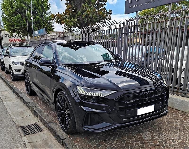 Usata Audi Q8 S-Line 286 CV (210 kW) 2021 Nero SUV