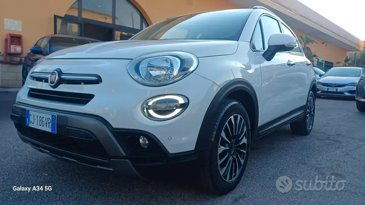 Usata Fiat 500X Cross 95 CV (69 kW) 2022 Bianco SUV