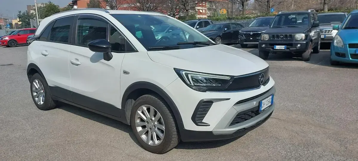 Usata Opel Crossland Ultimate 110 CV (80 kW) 2022 Bianco SUV