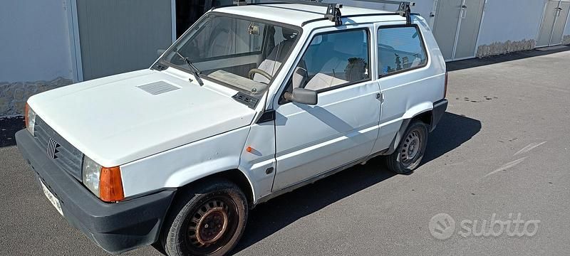 Usata Fiat Panda Young 1999 Bianco Utilitaria
