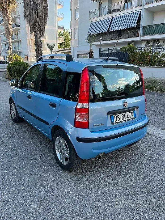 Usata Fiat Panda 69 CV (50 kW) 2008 Blu Utilitaria