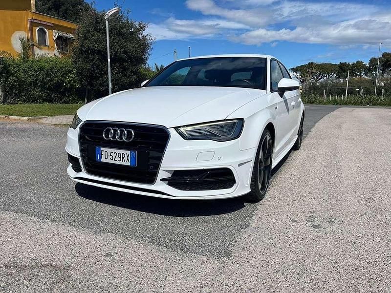Usata Audi A3 S-Line 110 CV (80 kW) 2016 Bianco Berlina