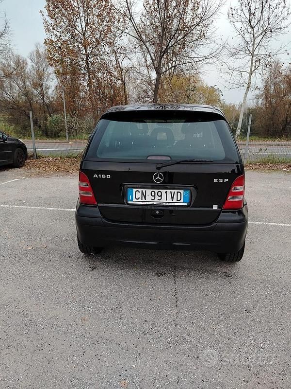 Usata Mercedes A160 2004 Nero Monovolume