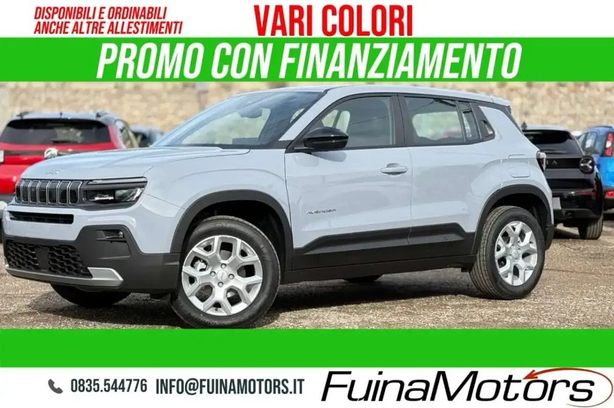 Nuova Jeep Avenger Altitude 101 CV (74 kW) 2026 Grigio scuro SUV
