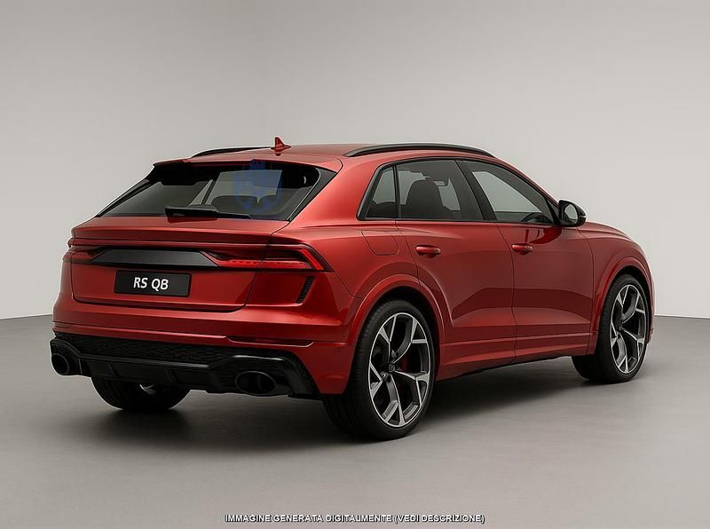 Usata Audi RS Q8 Performance 640 CV (470 kW) 2024 Rosso SUV