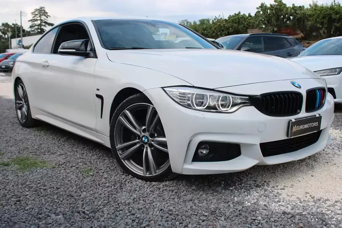 Usata BMW 420 Coupé M Sport 184 CV (135 kW) 2013 Bianco Coupé