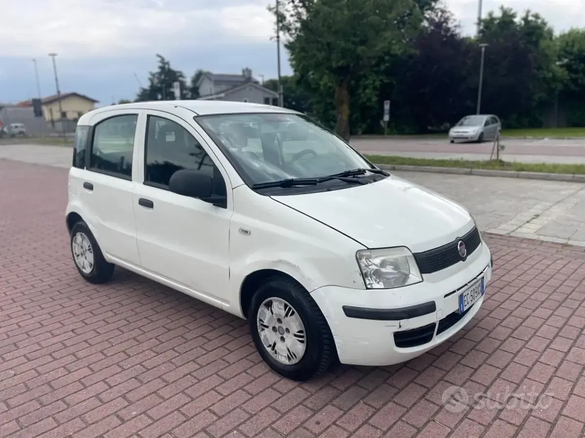 Usata Fiat Panda Active 54 CV (39 kW) 2010 Bianco Utilitaria