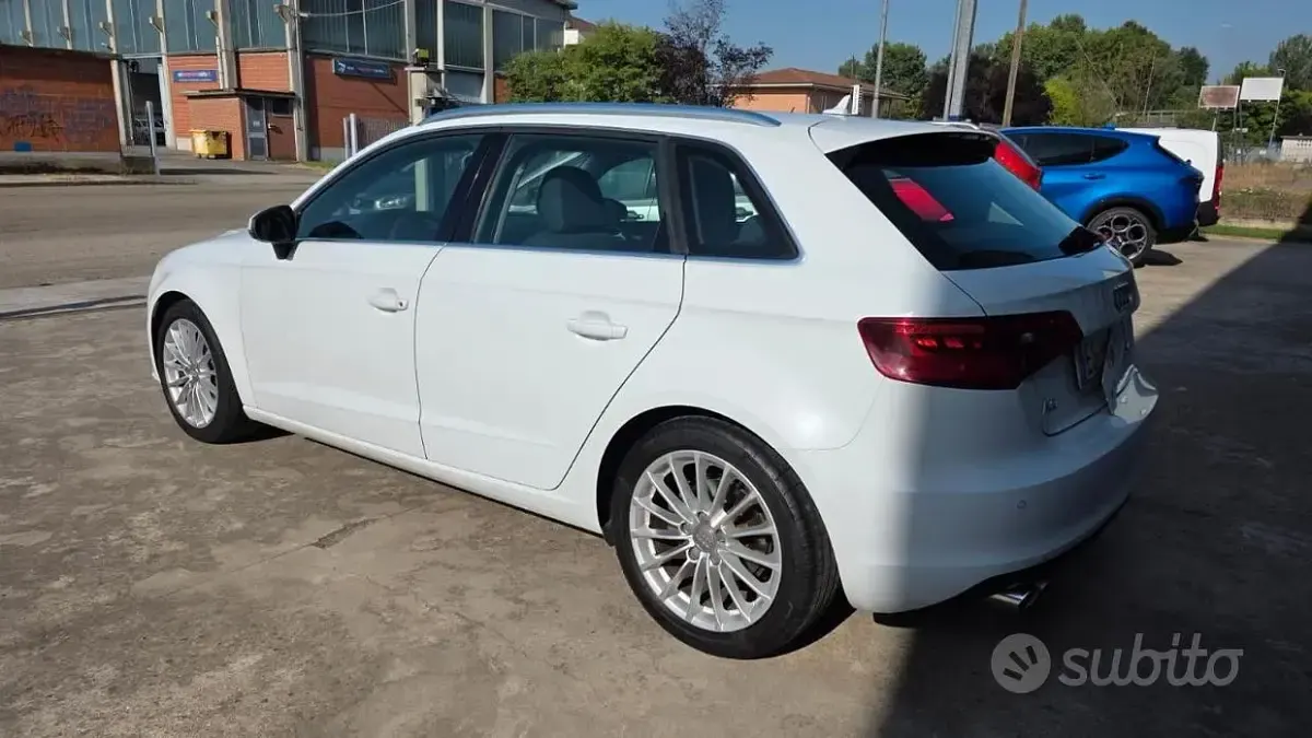 Usata Audi A3 Ambition 150 CV (110 kW) 2013 Bianco Berlina