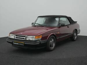 Usata Saab 900 Cabriolet 128 CV (94 kW) 1993 Rosso Cabrio