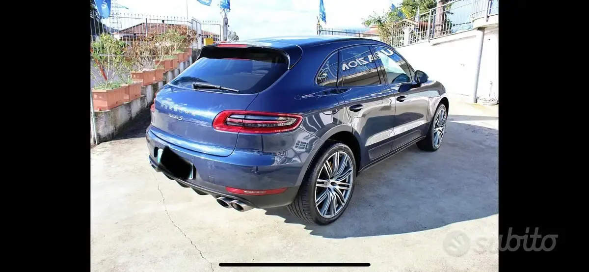 Usata Porsche Macan S 340 CV (250 kW) 2015 Blu SUV