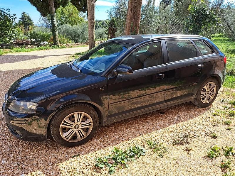 Usata Audi A3 S-Line 140 CV (102 kW) 2008 Nero Berlina