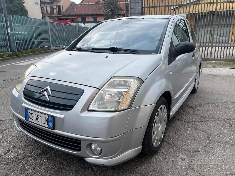 Usata Citroën C2 VTR Sport 73 CV (53 kW) 2005 Grigio Utilitaria