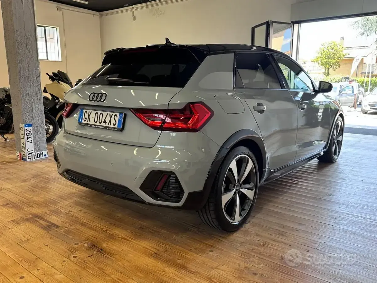 Usata Audi A1 Sportback S-Line 95 CV (69 kW) 2022 Grigio Utilitaria