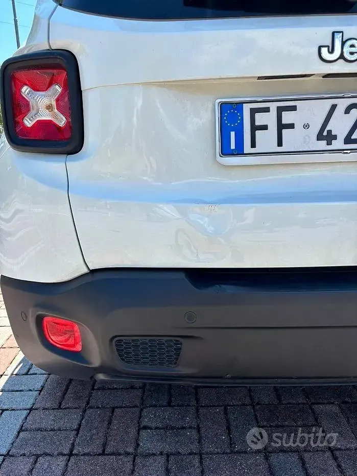 Usata Jeep Renegade 120 CV (88 kW) 2017 Bianco SUV