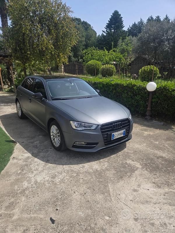 Usata Audi A3 105 CV (77 kW) 2016 Grigio Utilitaria