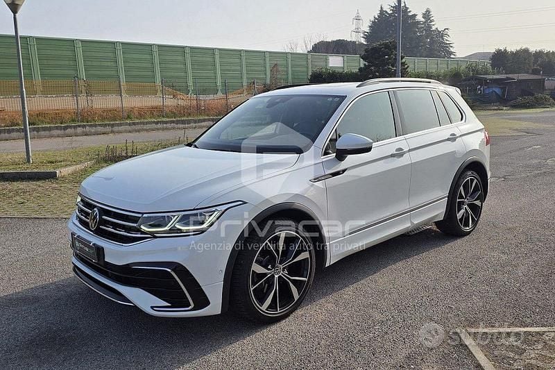 Usata VW Tiguan R 200 CV (147 kW) 2023 Bianco SUV