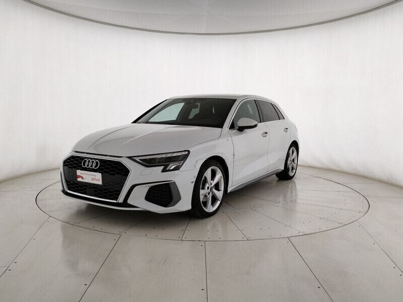 Bianco Usata 2024 Audi A3 S-Line Tre volumi | 37.900 € (Buon prezzo) - Immagine 1/4