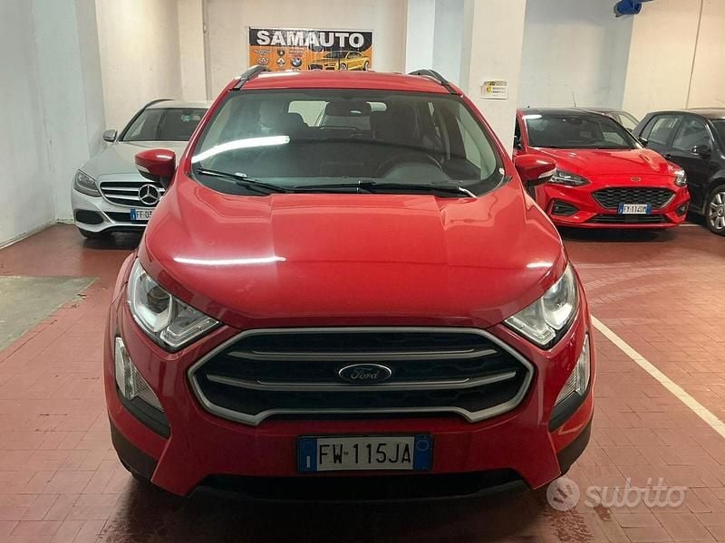 Usata Ford Ecosport ST-Line 125 CV (91 kW) 2019 Rosso SUV