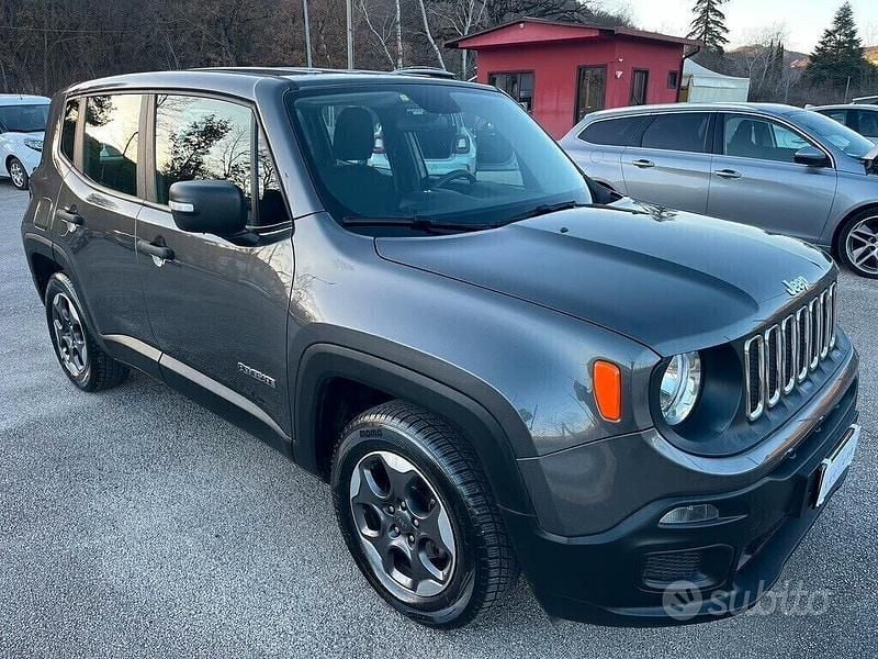 Usata Jeep Renegade Sport 95 CV (69 kW) 2017 Grigio SUV