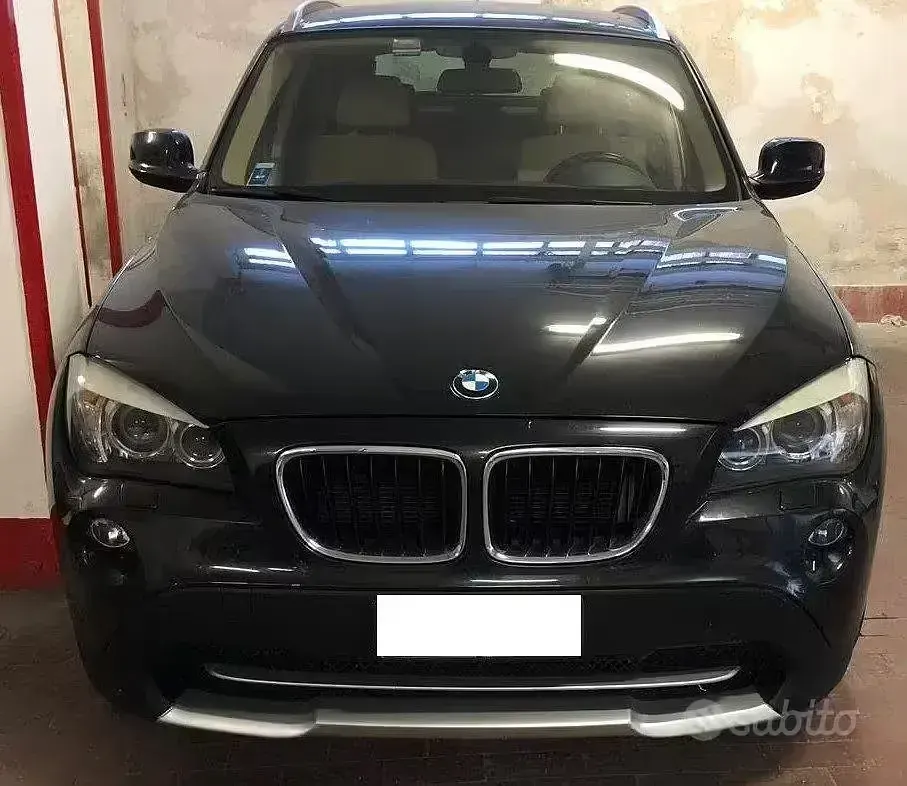 Usata BMW X1 177 CV (130 kW) 2009 Nero SUV