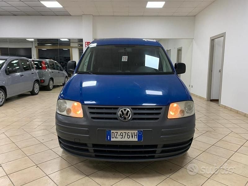 Usata VW Caddy 109 CV (80 kW) 2009 Blu/azzurro Monovolume