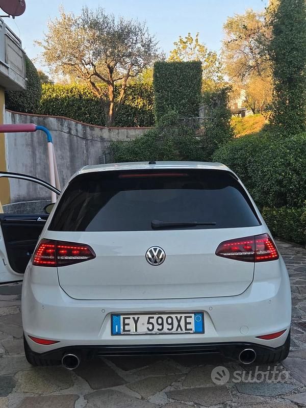 Usata VW Golf VII GTD 2015 Bianco Berlina