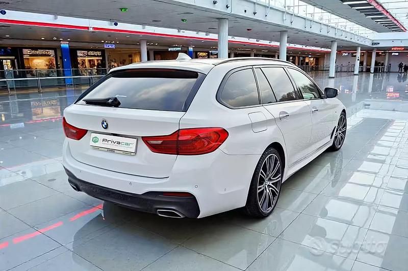 Usata BMW 520 M Sport 190 CV (139 kW) 2019 Bianco Station wagon
